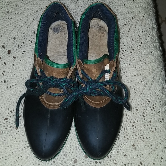 thermolite Shoes Thermolite Insulated Navytan Sz8 Duck Style Shoe